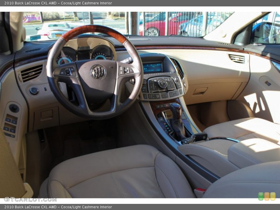 Cocoa/Light Cashmere Interior Prime Interior for the 2010 Buick LaCrosse CXL AWD #77947359