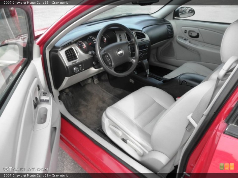 Gray Interior Prime Interior for the 2007 Chevrolet Monte Carlo SS #77947679