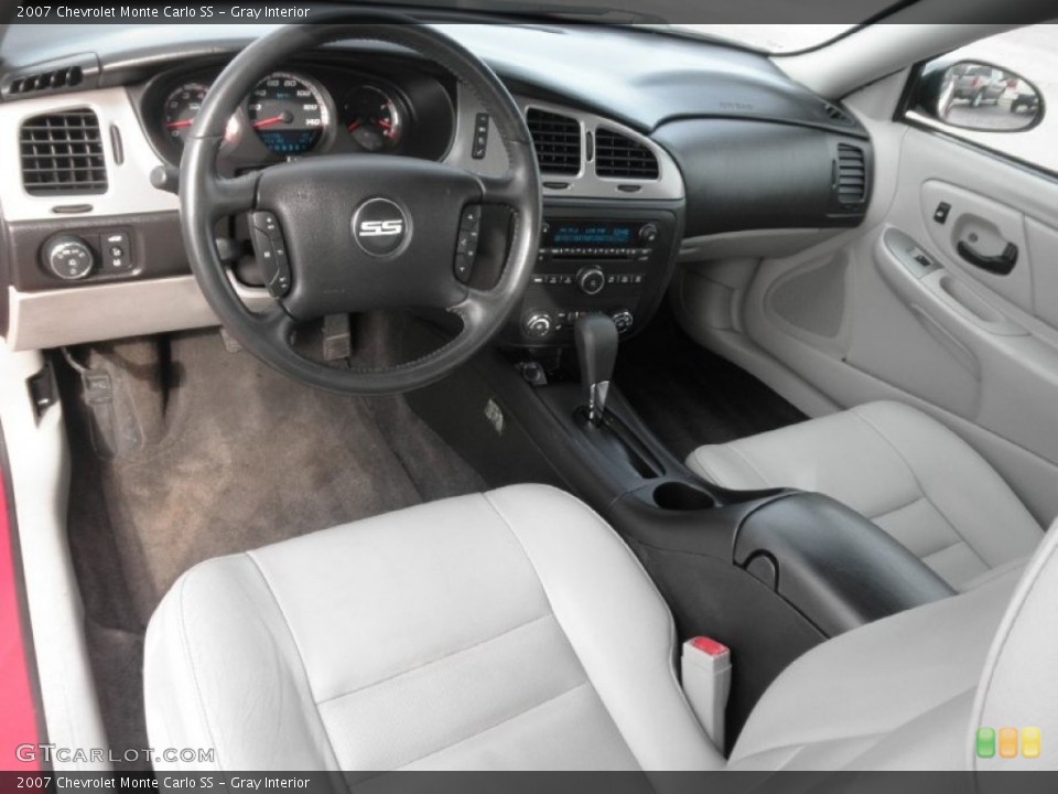 Gray 2007 Chevrolet Monte Carlo Interiors