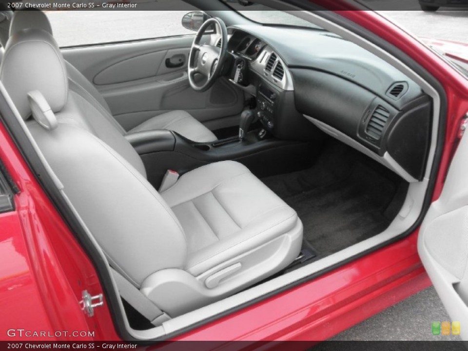 Gray Interior Photo for the 2007 Chevrolet Monte Carlo SS #77947991