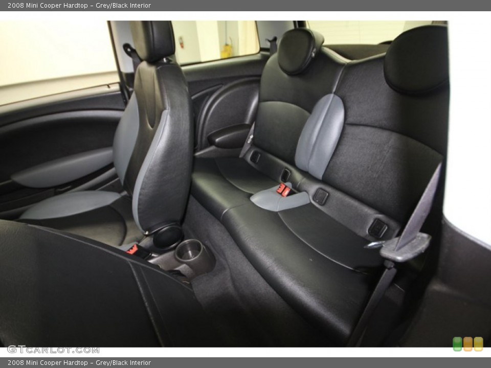 Grey/Black Interior Rear Seat for the 2008 Mini Cooper Hardtop #77949201