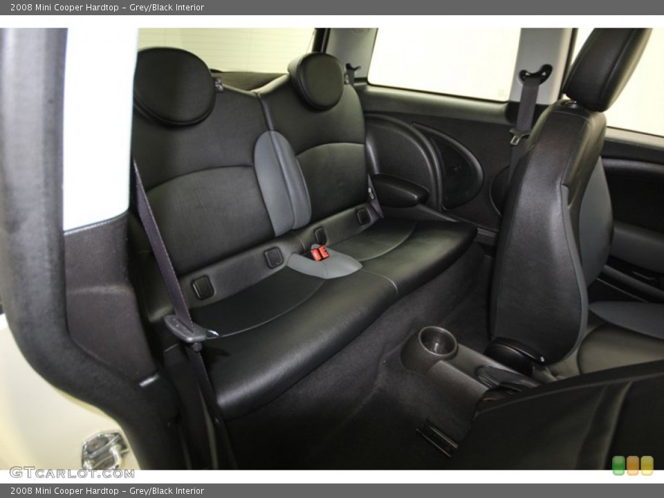 Grey/Black Interior Rear Seat for the 2008 Mini Cooper Hardtop #77949269