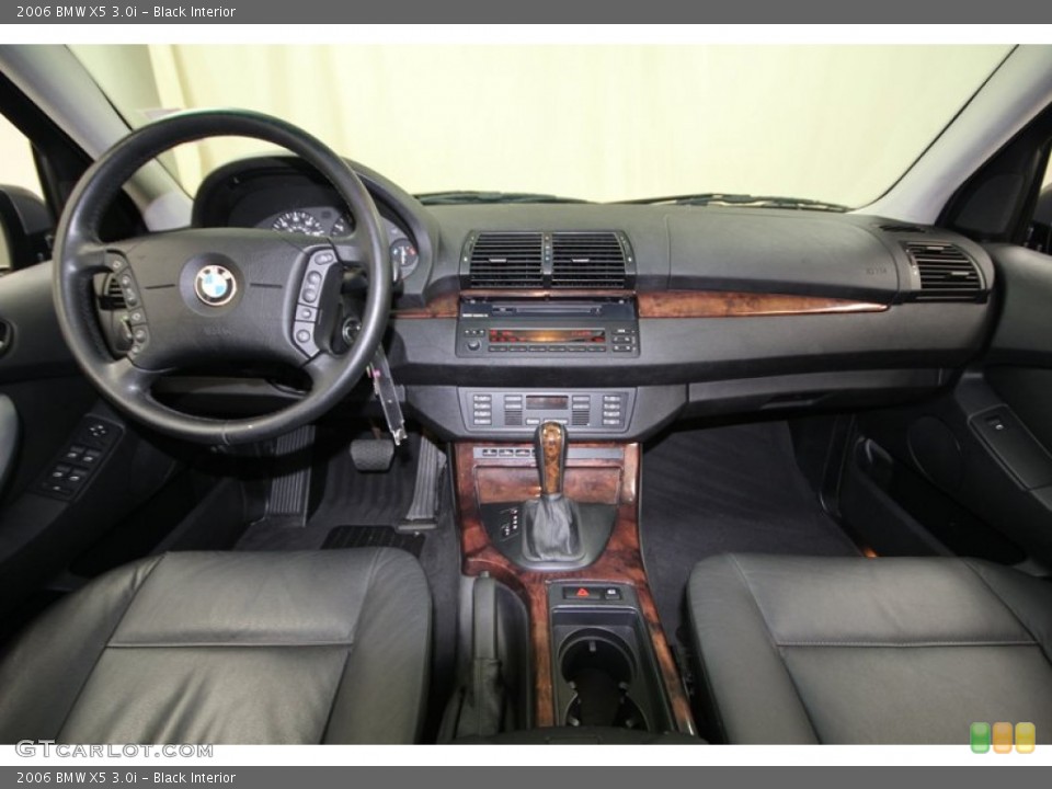 Black Interior Dashboard for the 2006 BMW X5 3.0i #77950402