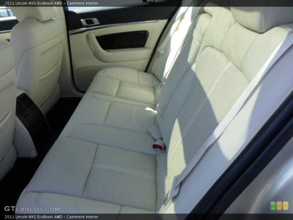 Cashmere Interior Rear Seat for the 2011 Lincoln MKS EcoBoost AWD #77950403