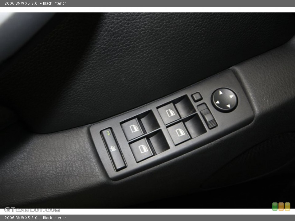 Black Interior Controls for the 2006 BMW X5 3.0i #77950630