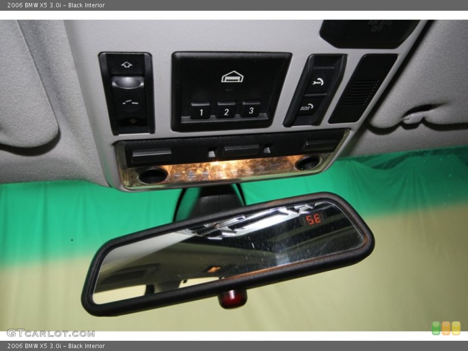 Black Interior Controls for the 2006 BMW X5 3.0i #77950701