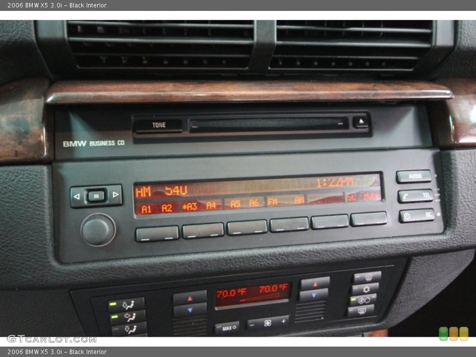Black Interior Audio System for the 2006 BMW X5 3.0i #77950731