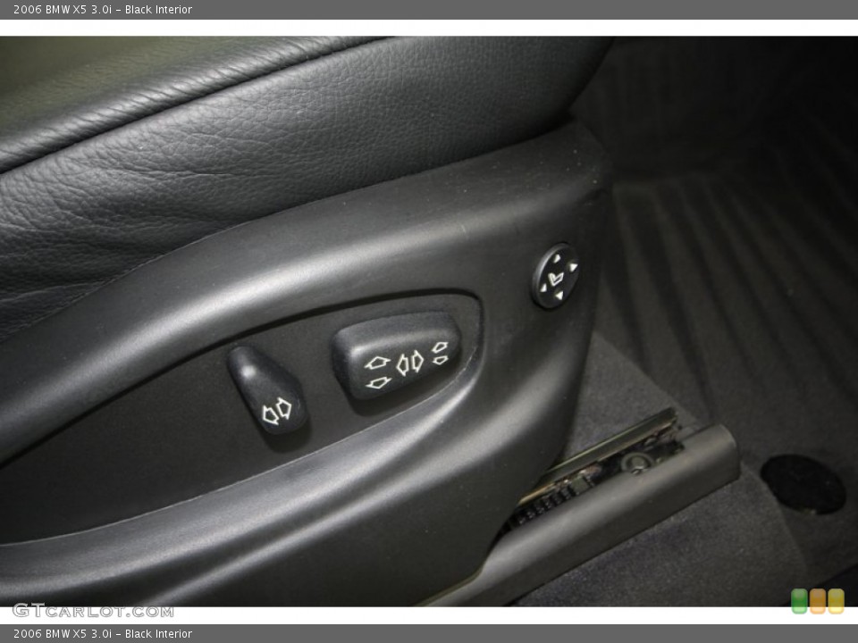 Black Interior Controls for the 2006 BMW X5 3.0i #77951092