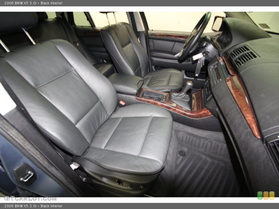 Black Interior Front Seat for the 2006 BMW X5 3.0i #77951135