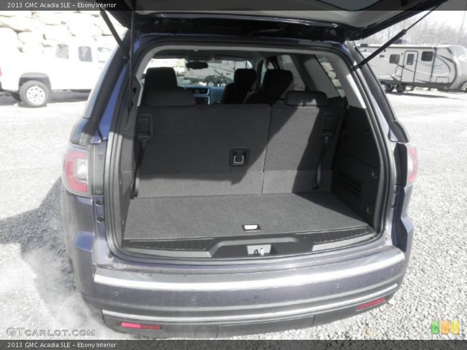 Ebony Interior Trunk for the 2013 GMC Acadia SLE #77951286