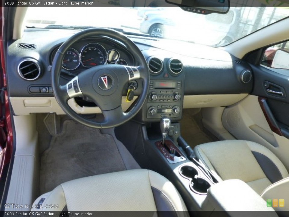 Light Taupe Interior Prime Interior for the 2009 Pontiac G6 GXP Sedan #77951349