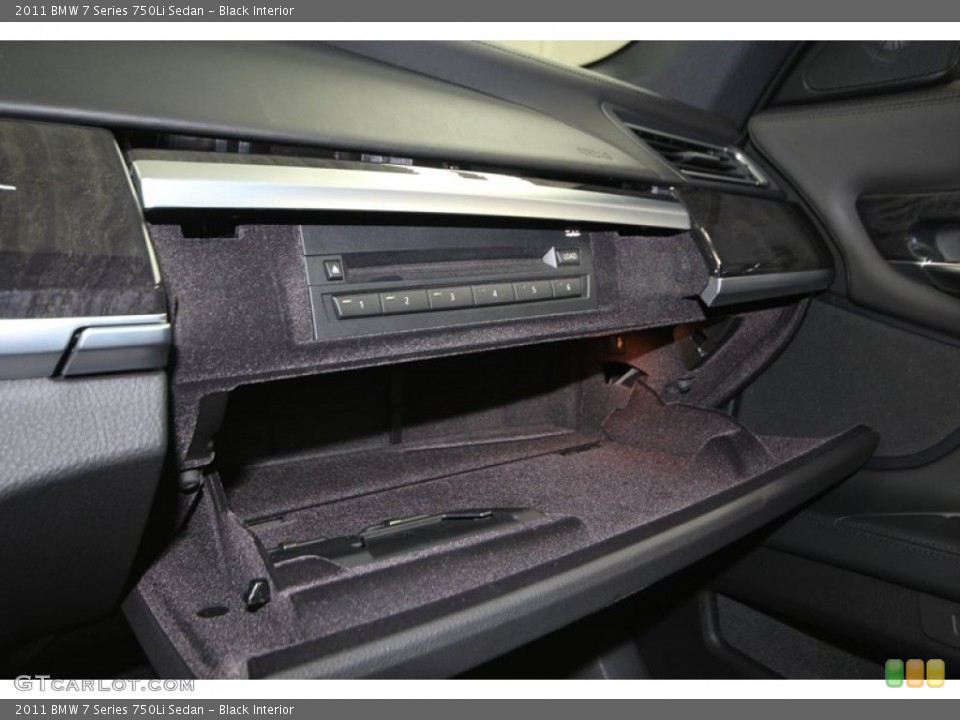 Black Interior Audio System for the 2011 BMW 7 Series 750Li Sedan #77951551
