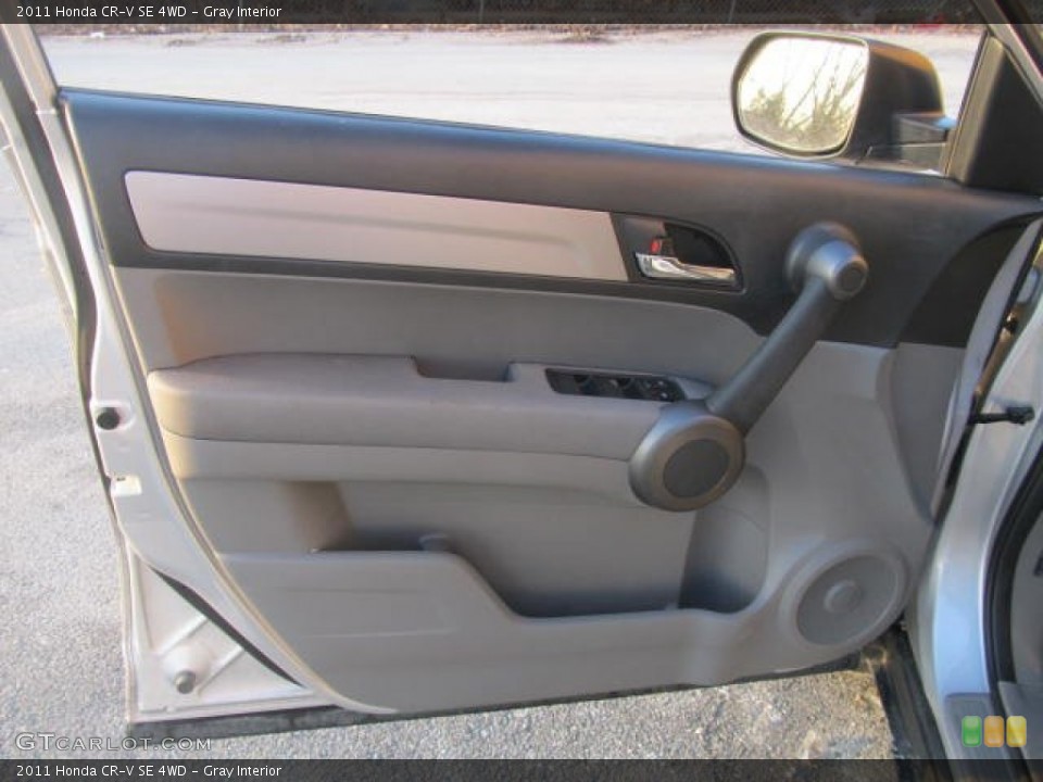 Gray Interior Door Panel for the 2011 Honda CR-V SE 4WD #77953279