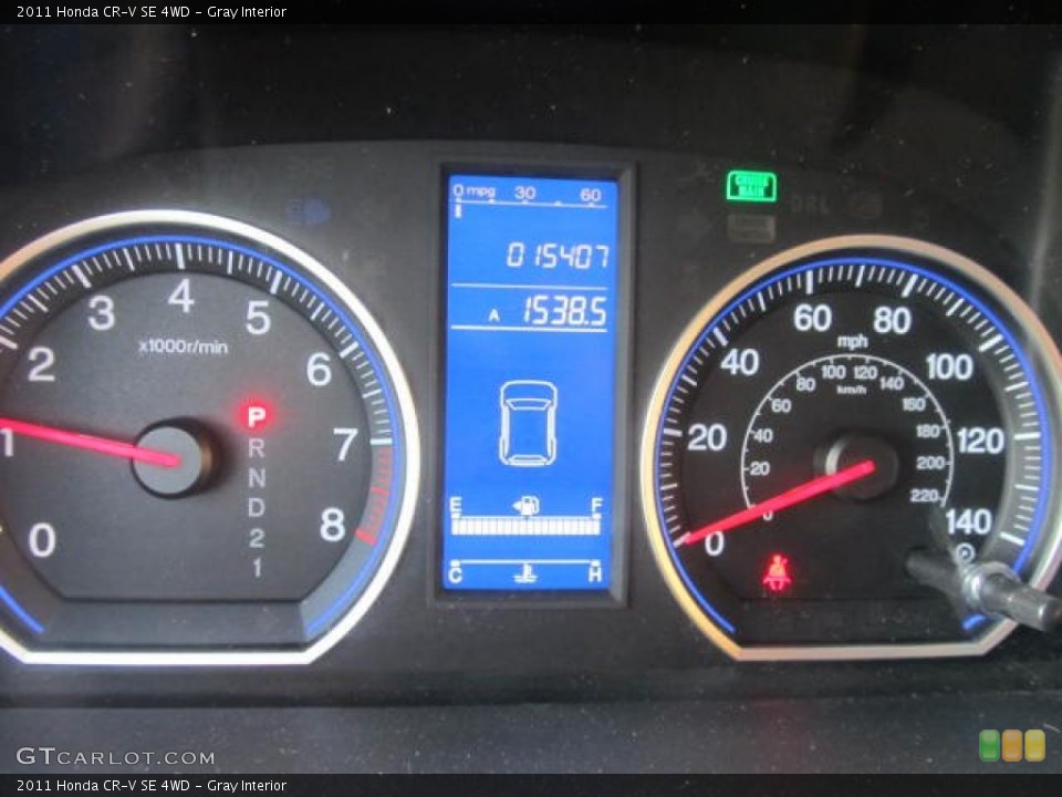 Gray Interior Gauges for the 2011 Honda CR-V SE 4WD #77953428