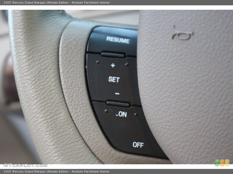 Medium Parchment Interior Controls for the 2005 Mercury Grand Marquis Ultimate Edition #77954994