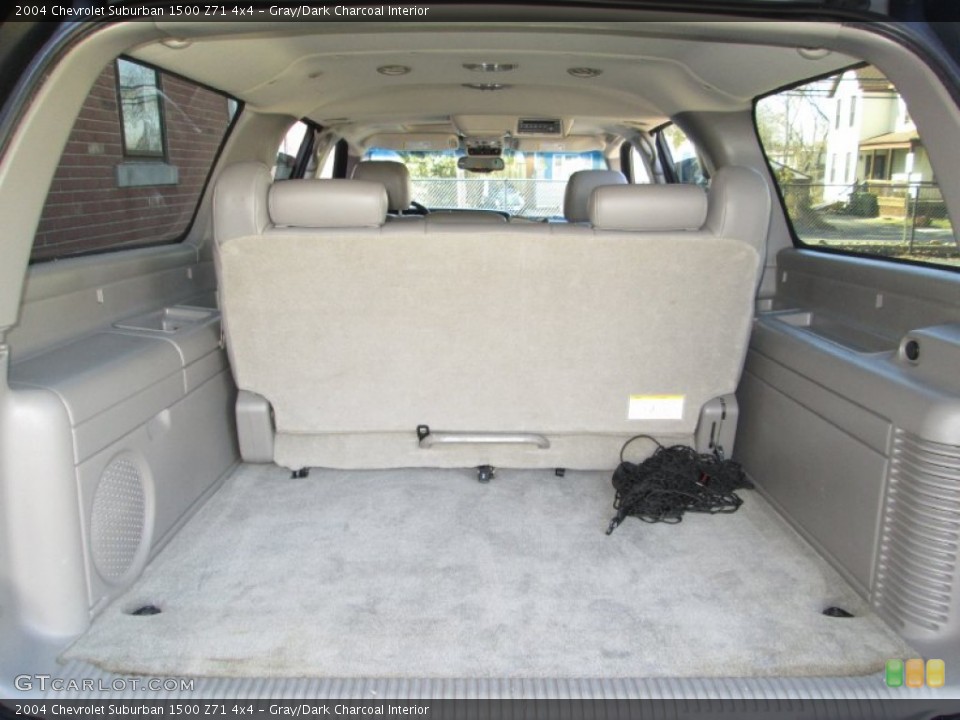 Gray/Dark Charcoal Interior Trunk for the 2004 Chevrolet Suburban 1500 Z71 4x4 #77955699