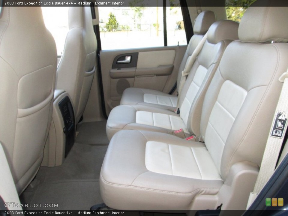 Medium Parchment Interior Rear Seat for the 2003 Ford Expedition Eddie Bauer 4x4 #77956110