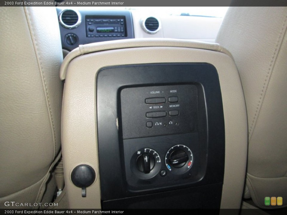 Medium Parchment Interior Controls for the 2003 Ford Expedition Eddie Bauer 4x4 #77956272