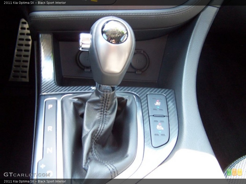 Black Sport Interior Transmission for the 2011 Kia Optima SX #77956359