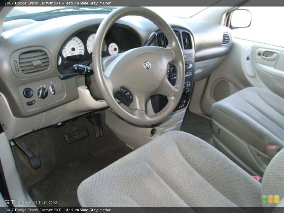 Medium Slate Gray Interior Prime Interior for the 2007 Dodge Grand Caravan SXT #77956683