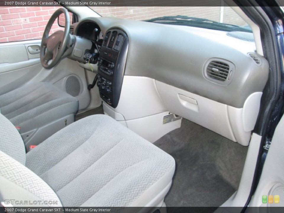Medium Slate Gray Interior Dashboard for the 2007 Dodge Grand Caravan SXT #77956698