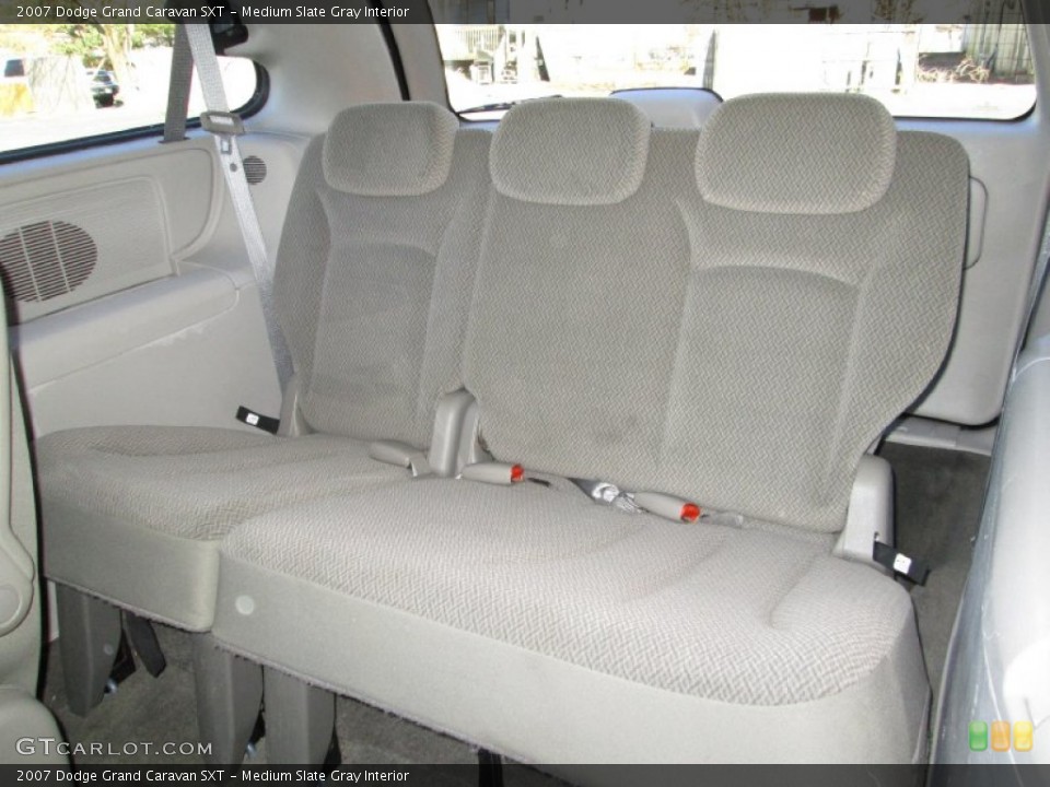 Medium Slate Gray Interior Rear Seat for the 2007 Dodge Grand Caravan SXT #77956740
