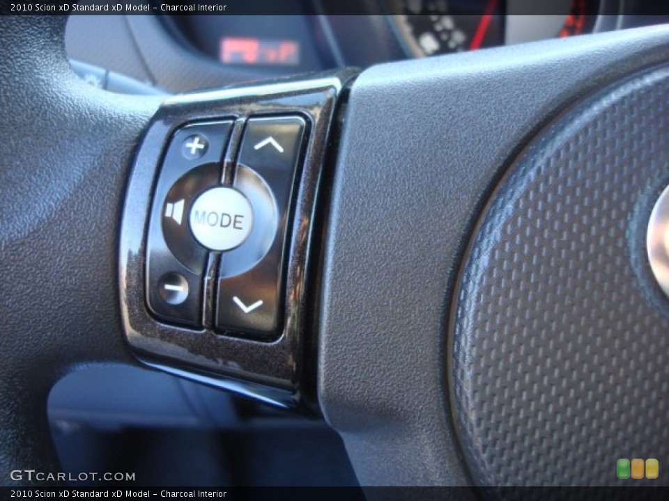 Charcoal Interior Controls for the 2010 Scion xD  #77958274