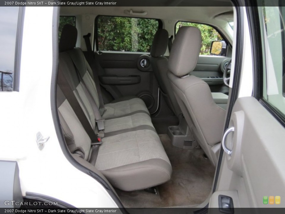 Dark Slate Gray/Light Slate Gray Interior Rear Seat for the 2007 Dodge Nitro SXT #77959773