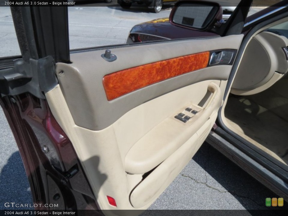 Beige Interior Door Panel for the 2004 Audi A6 3.0 Sedan #77960122