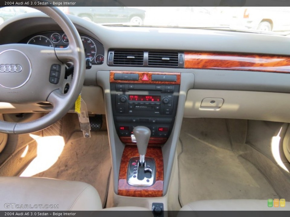 Beige Interior Dashboard for the 2004 Audi A6 3.0 Sedan #77960151