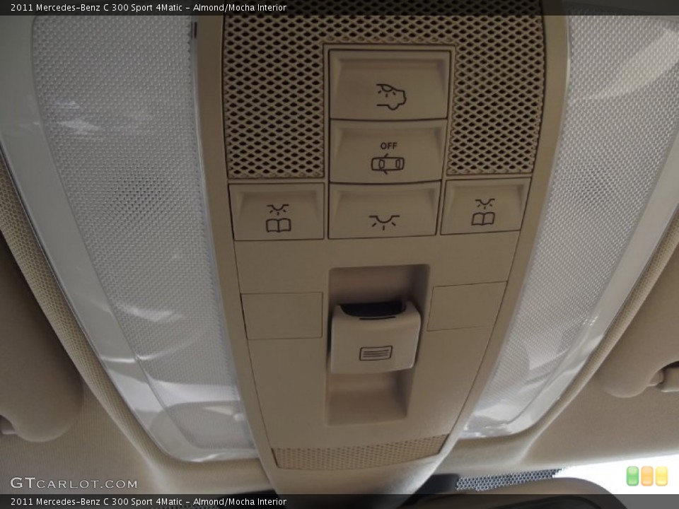 Almond/Mocha Interior Controls for the 2011 Mercedes-Benz C 300 Sport 4Matic #77960688