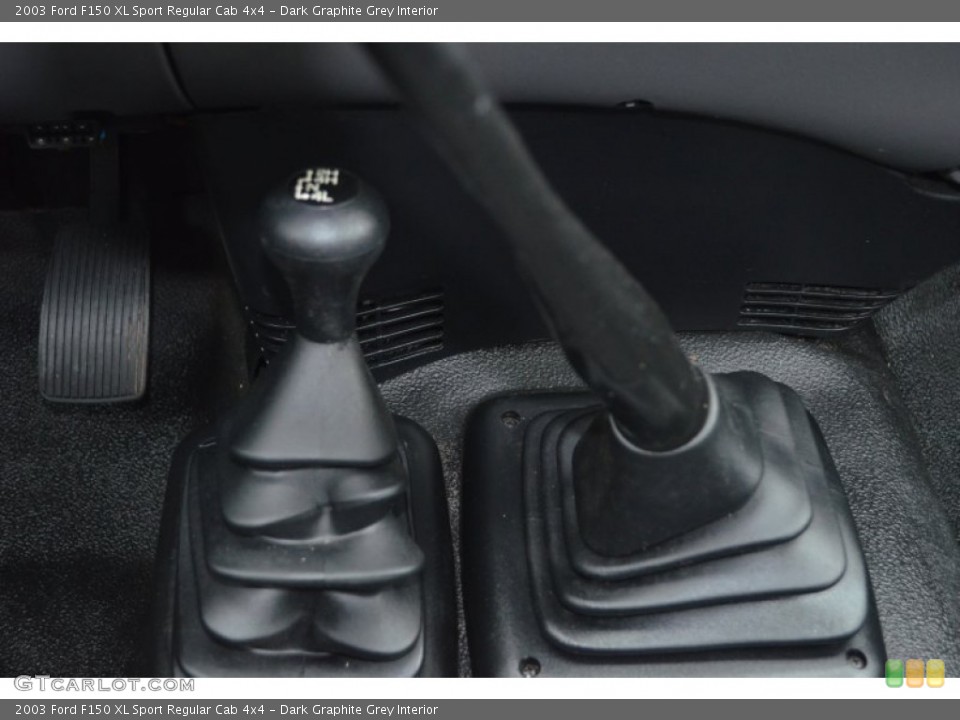 Dark Graphite Grey Interior Transmission for the 2003 Ford F150 XL Sport Regular Cab 4x4 #77965426