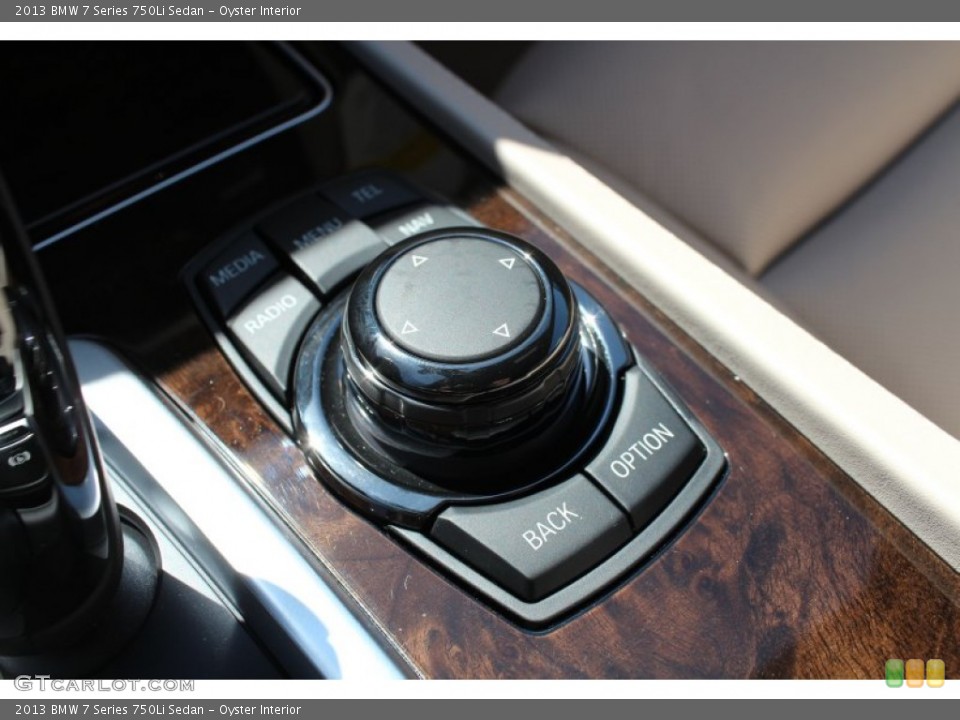 Oyster Interior Controls for the 2013 BMW 7 Series 750Li Sedan #77965487