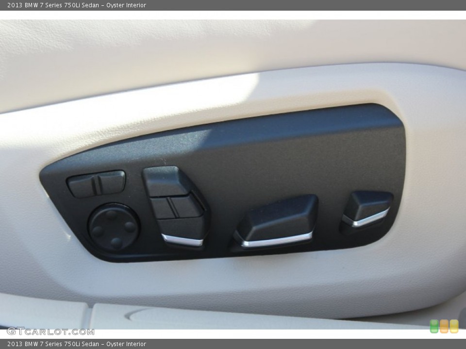 Oyster Interior Controls for the 2013 BMW 7 Series 750Li Sedan #77965646