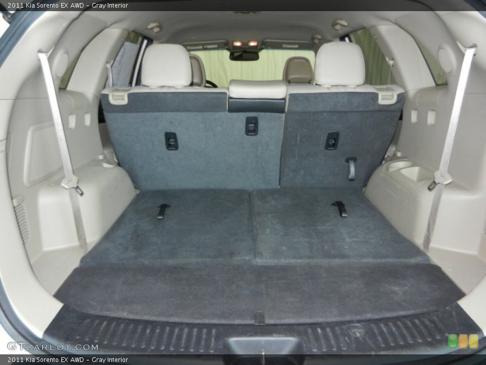 Gray Interior Trunk for the 2011 Kia Sorento EX AWD #77966106