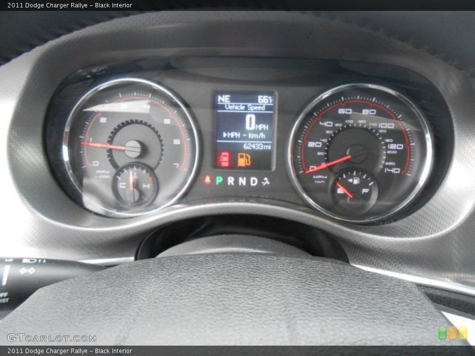 Black Interior Gauges for the 2011 Dodge Charger Rallye #77966213