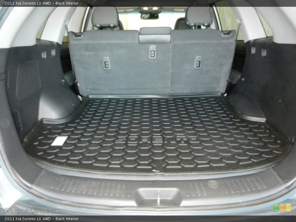 Black Interior Trunk for the 2011 Kia Sorento LX AWD #77967293