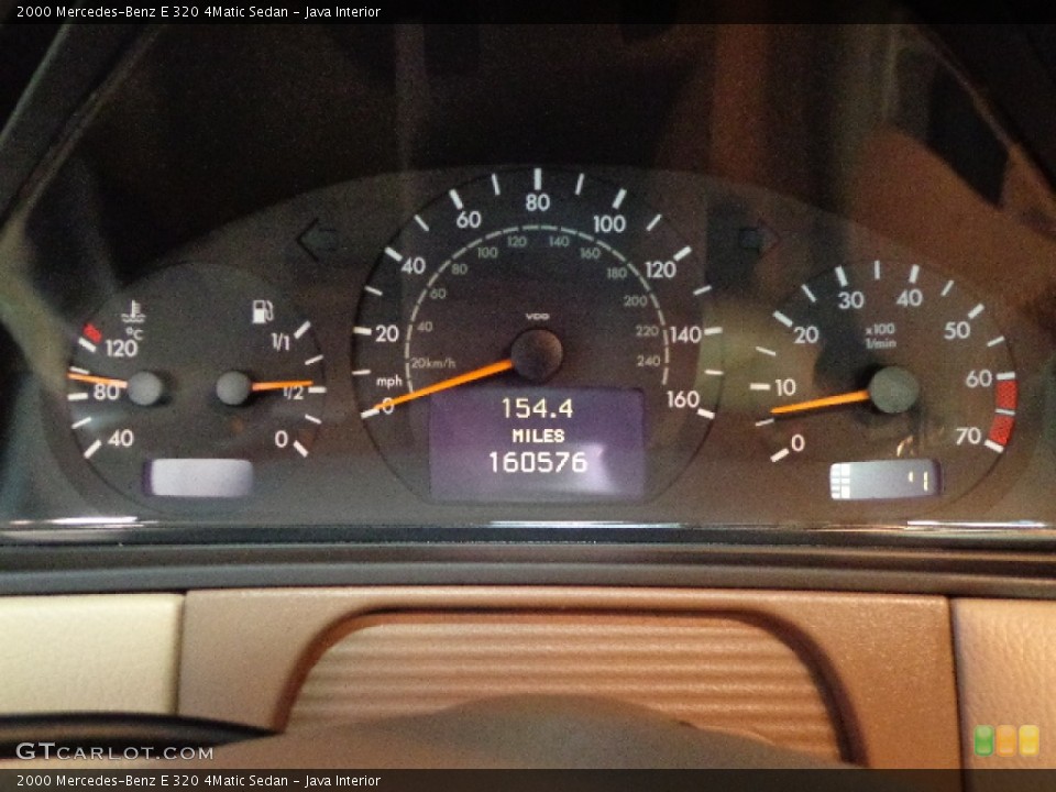 Java Interior Gauges for the 2000 Mercedes-Benz E 320 4Matic Sedan #77968154