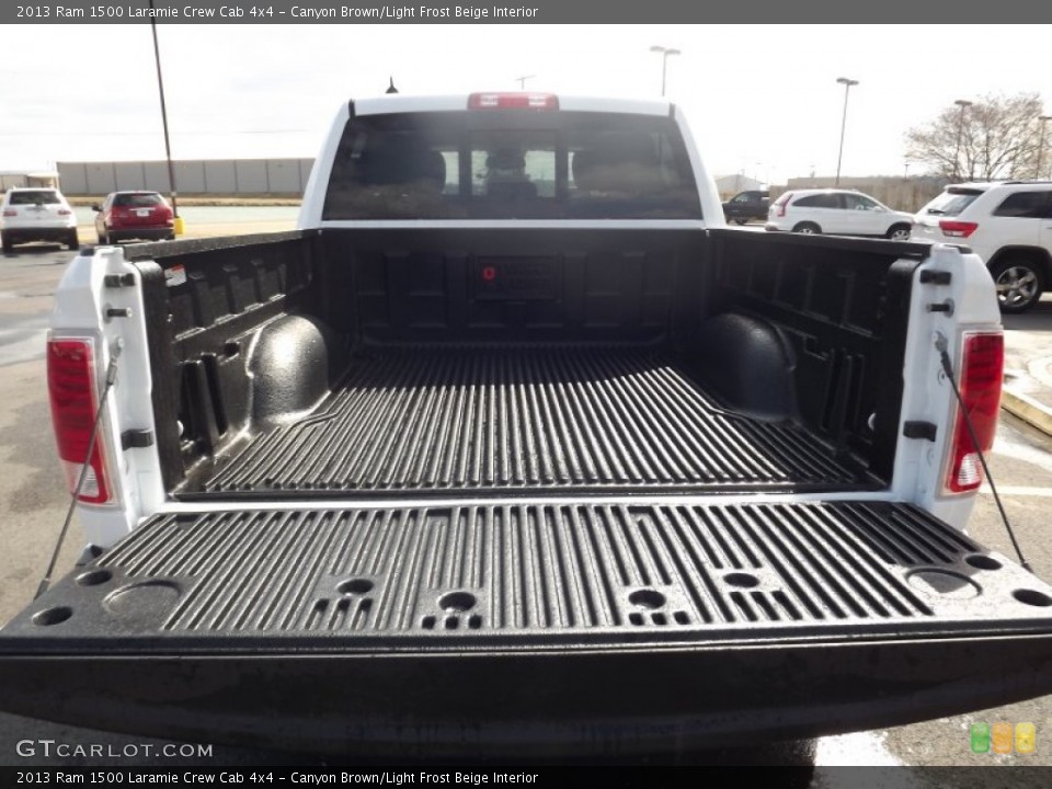 Canyon Brown/Light Frost Beige Interior Trunk for the 2013 Ram 1500 Laramie Crew Cab 4x4 #77969078
