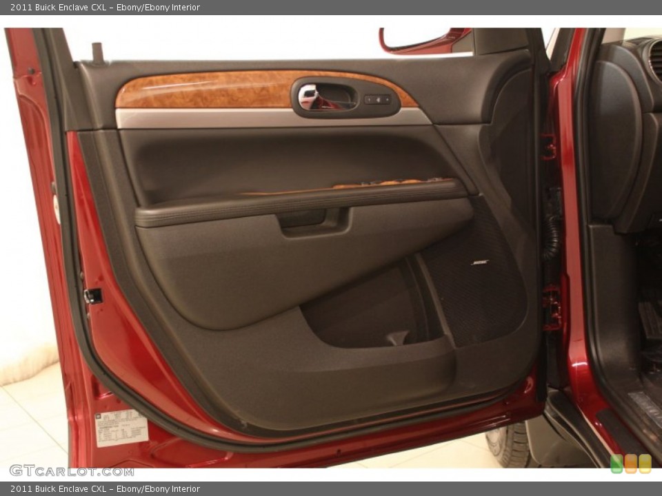 Ebony/Ebony Interior Door Panel for the 2011 Buick Enclave CXL #77969822