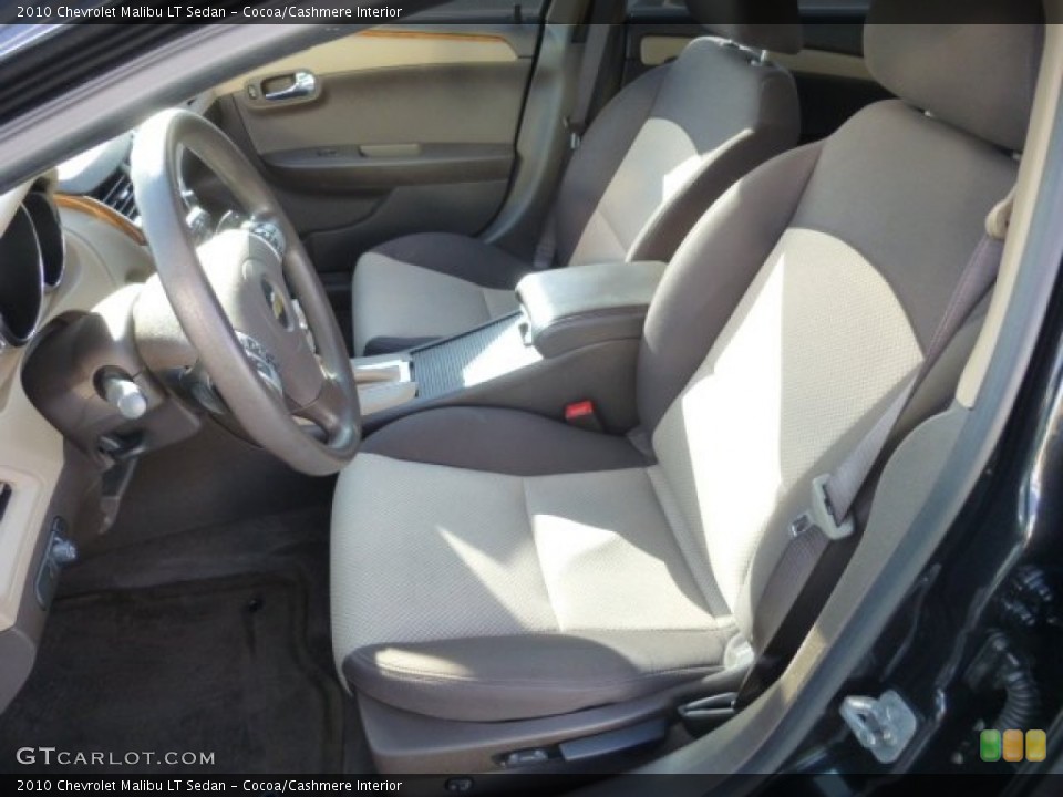 Cocoa/Cashmere Interior Photo for the 2010 Chevrolet Malibu LT Sedan #77970817