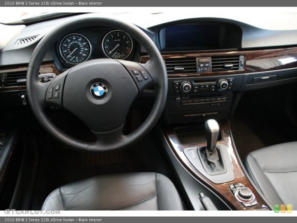 Black Interior Dashboard for the 2010 BMW 3 Series 328i xDrive Sedan #77971409