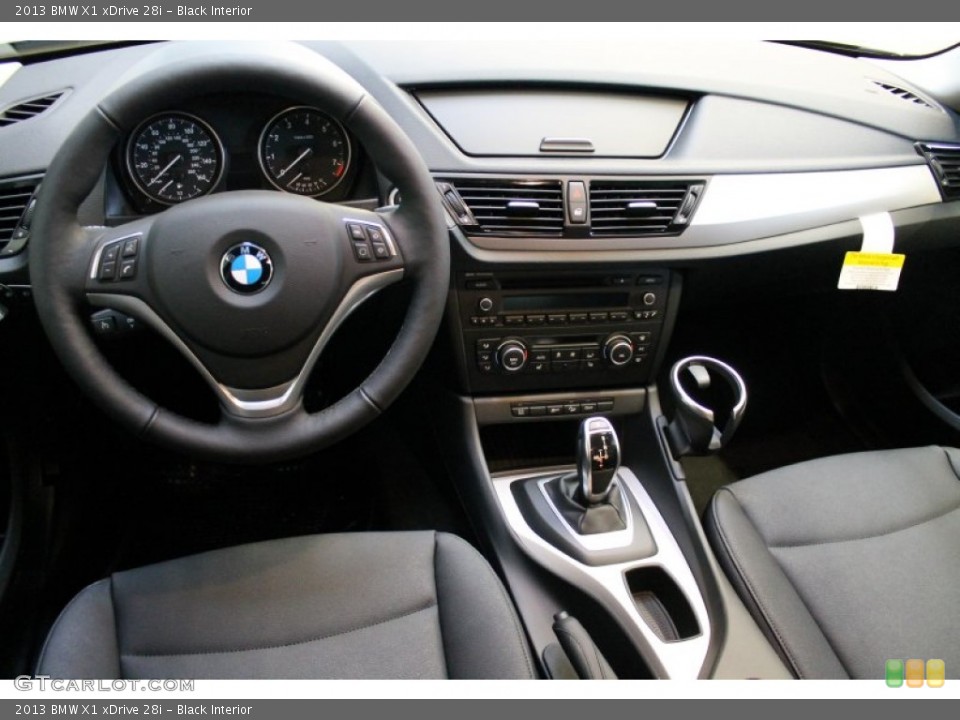 Black Interior Dashboard for the 2013 BMW X1 xDrive 28i #77972225