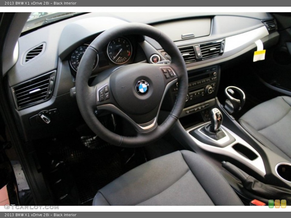 Black Interior Prime Interior for the 2013 BMW X1 xDrive 28i #77972249