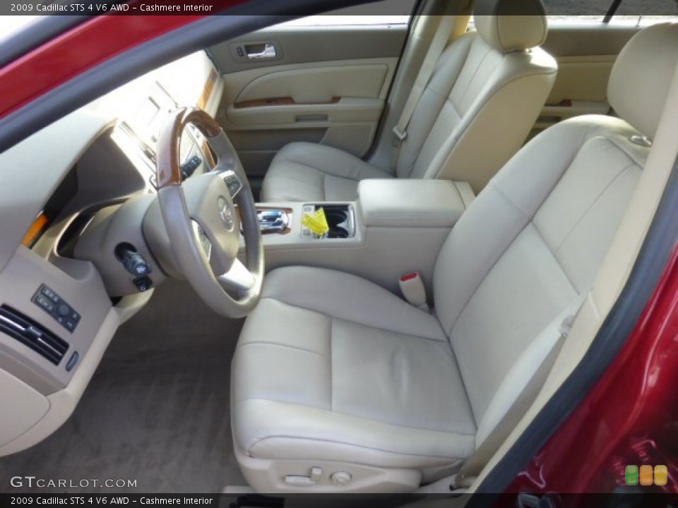 Cashmere Interior Photo for the 2009 Cadillac STS 4 V6 AWD #77972319