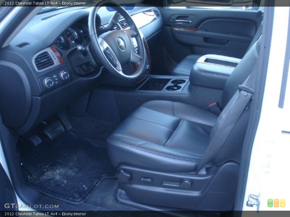 Ebony Interior Photo for the 2012 Chevrolet Tahoe LT 4x4 #77972429
