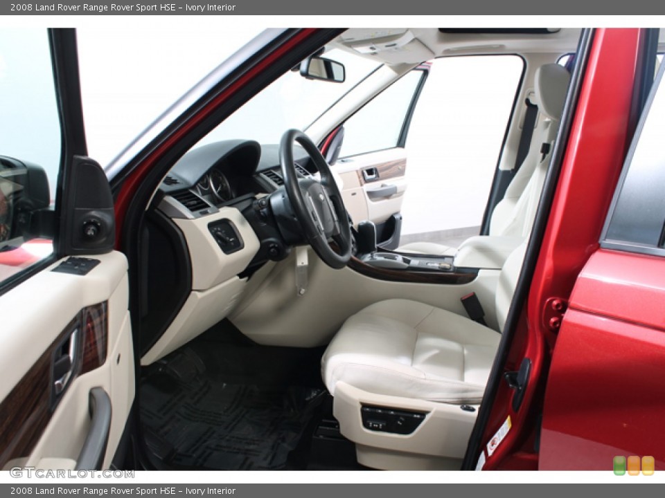 Ivory Interior Photo for the 2008 Land Rover Range Rover Sport HSE #77972947