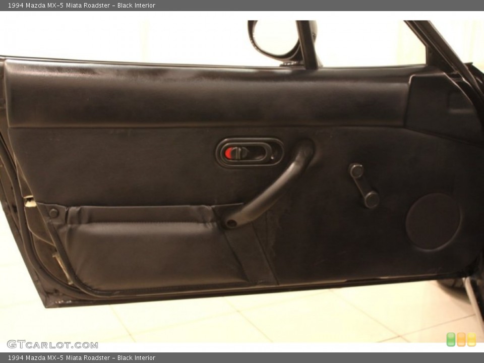 Black Interior Door Panel for the 1994 Mazda MX-5 Miata Roadster #77973611