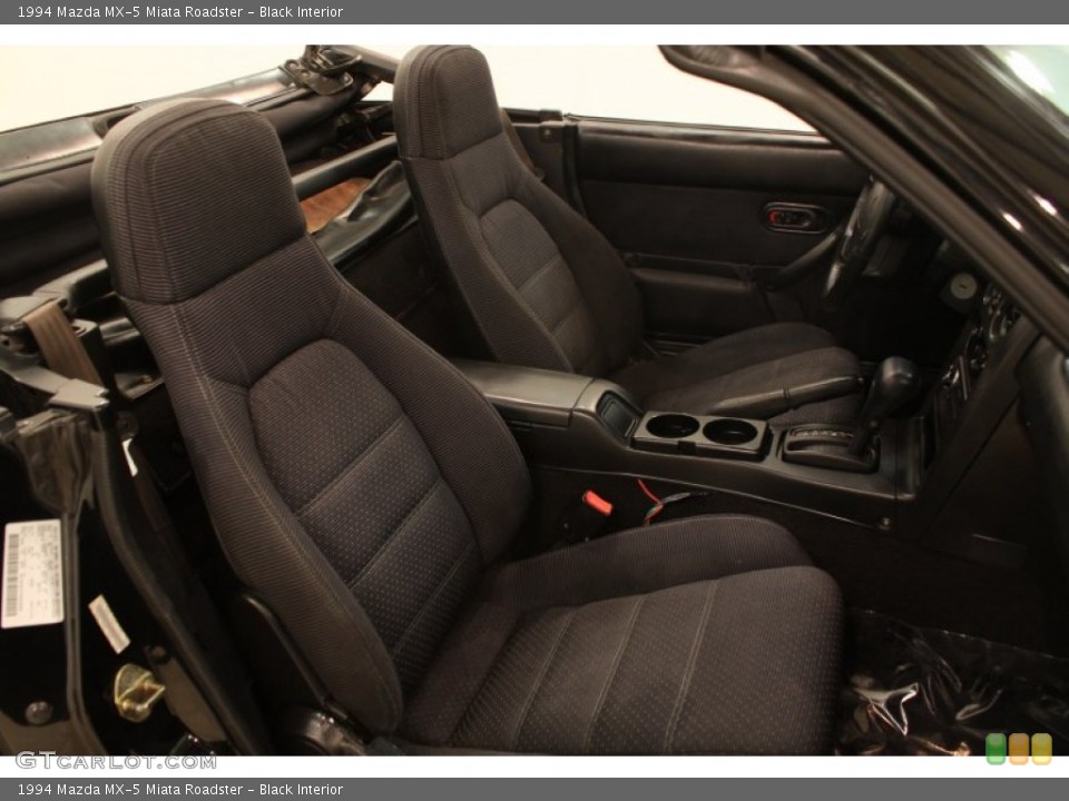 Black Interior Front Seat for the 1994 Mazda MX-5 Miata Roadster #77973698