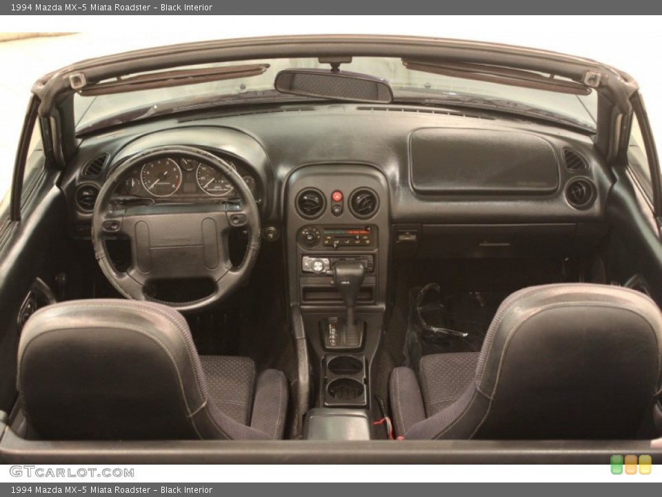 Black Interior Dashboard for the 1994 Mazda MX-5 Miata Roadster #77973713